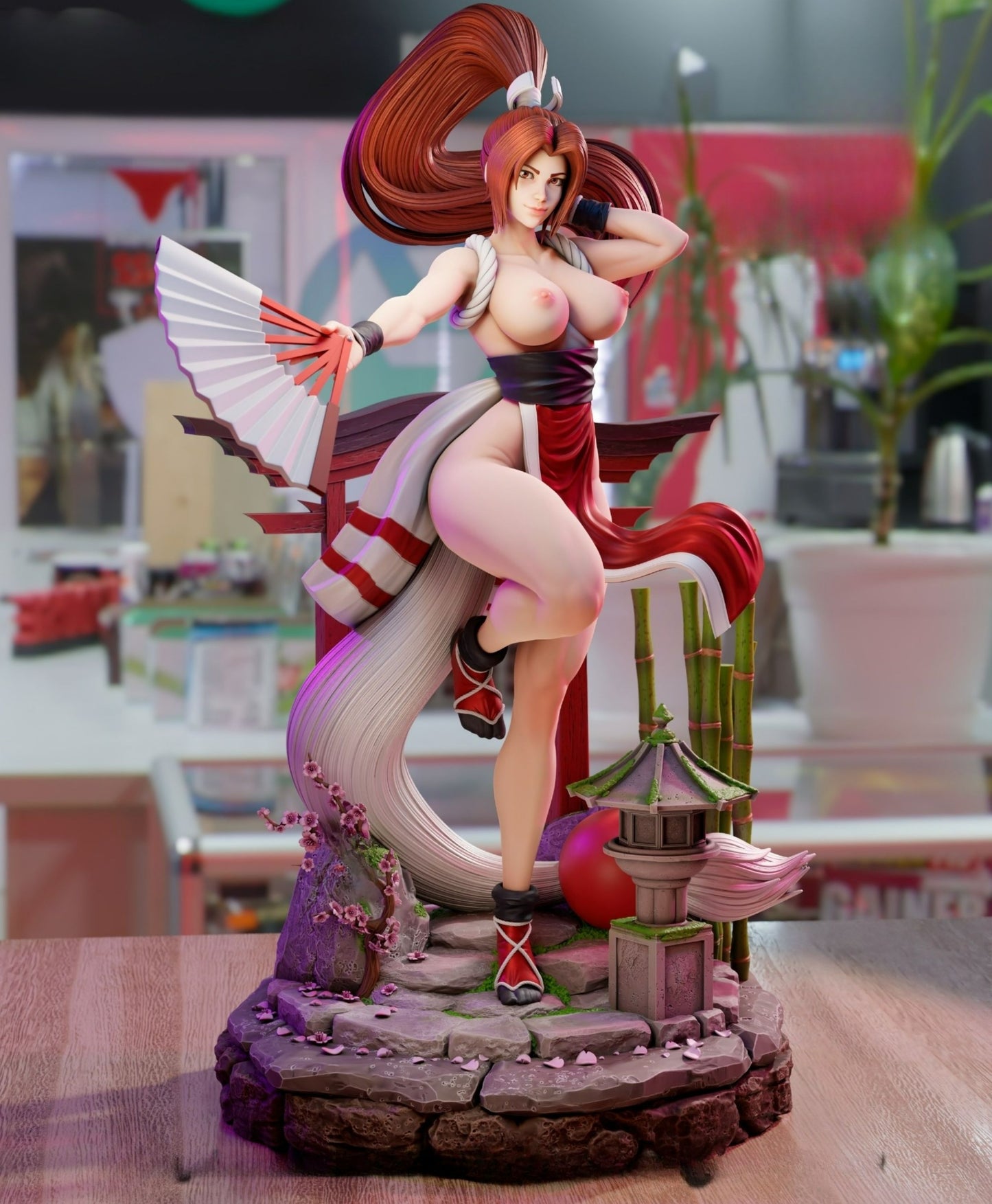 2966 Mai Shiranui NSFW - King of Fighters - STL 3D Print Files