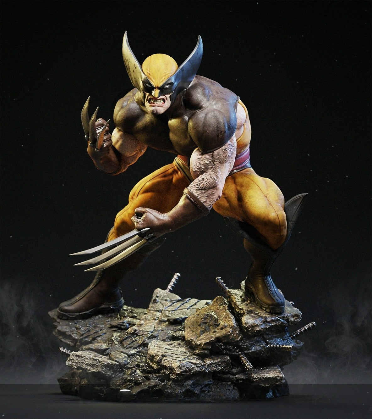 3279 WOLVERINE - X-MEN - STL 3D Print Files