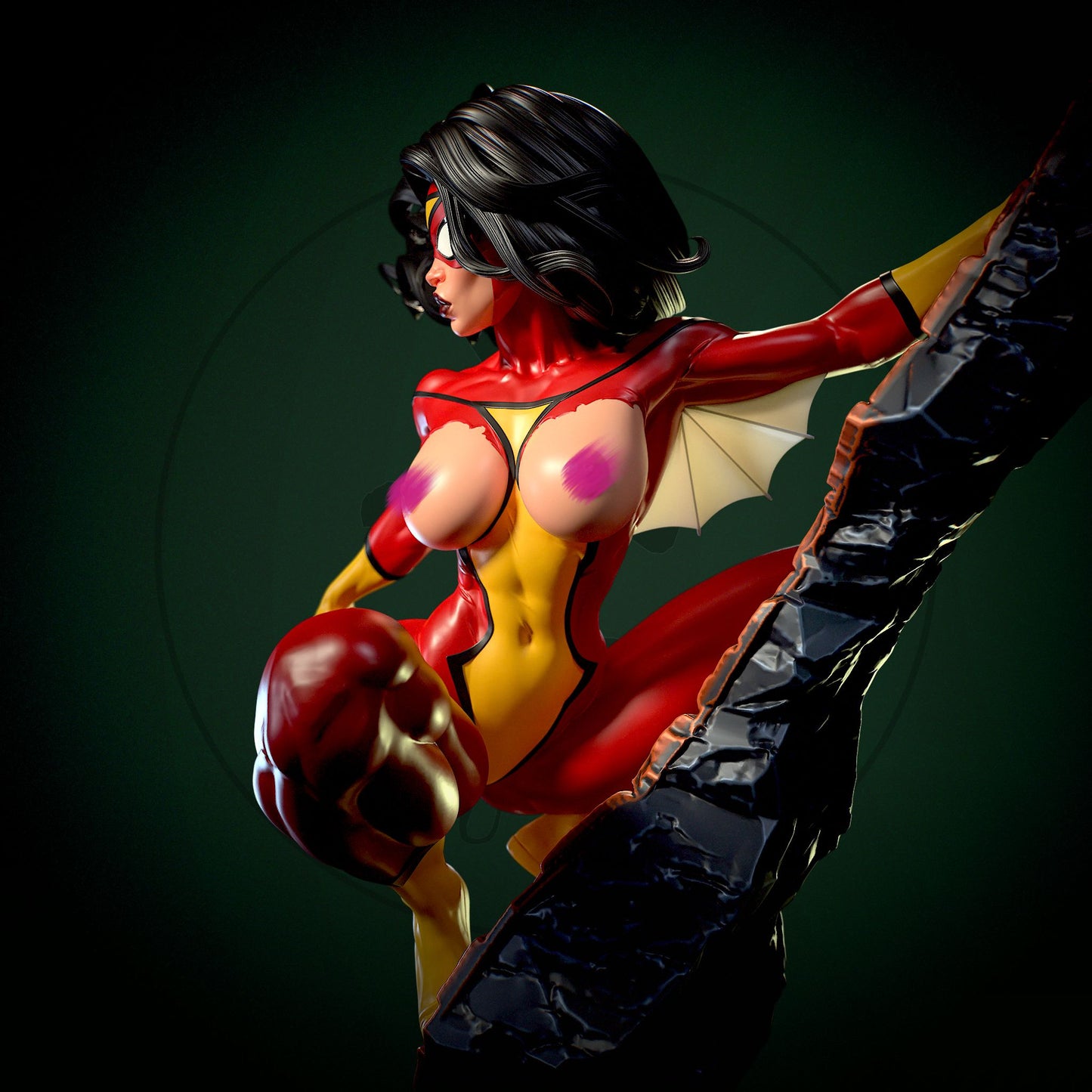 3637 Spider-Woman NSFW - Marvel Comics - STL 3D Print Files