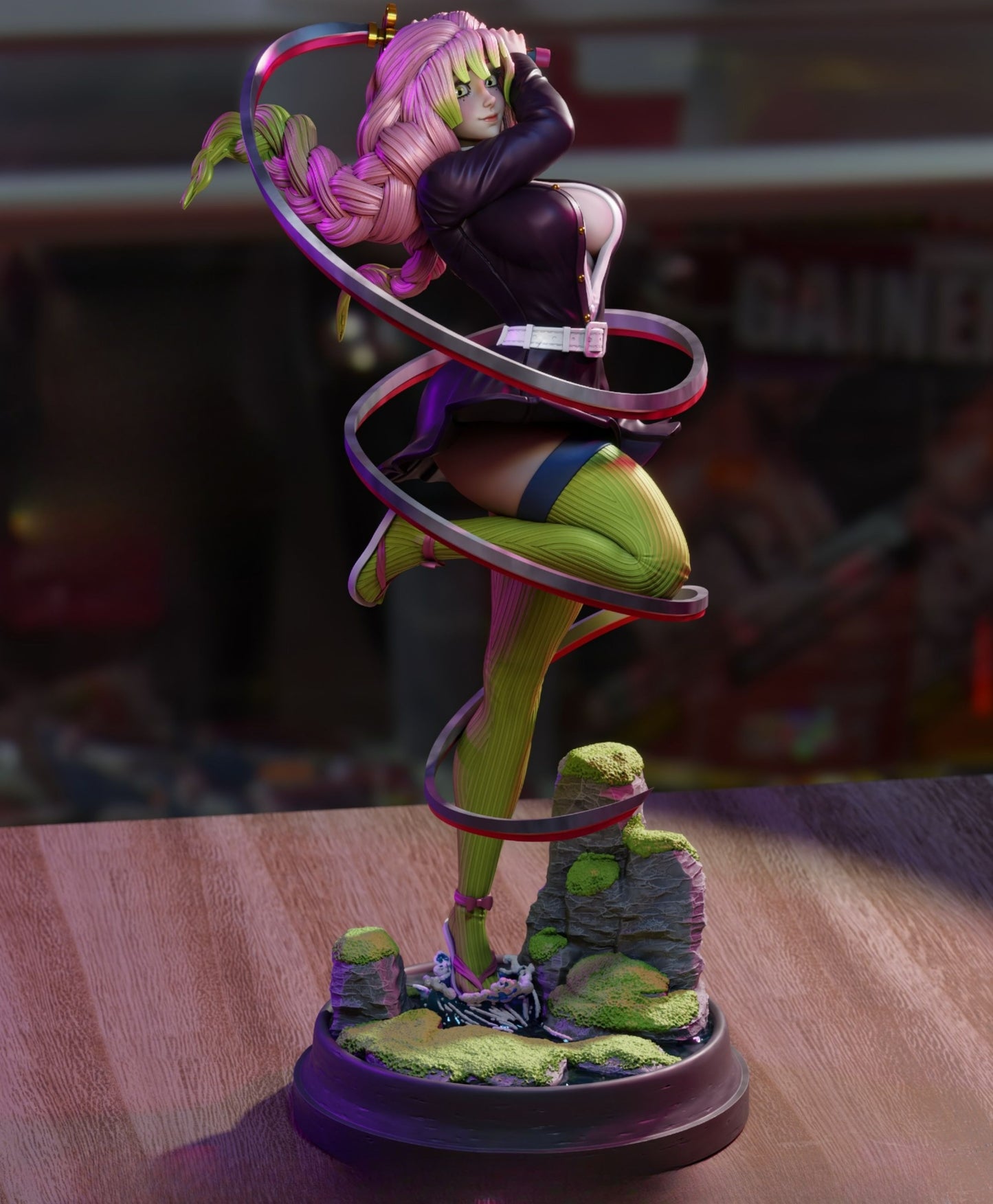 3729 Mitsuri Kanroji NSFW - Demon Slayer - STL 3D Print Files