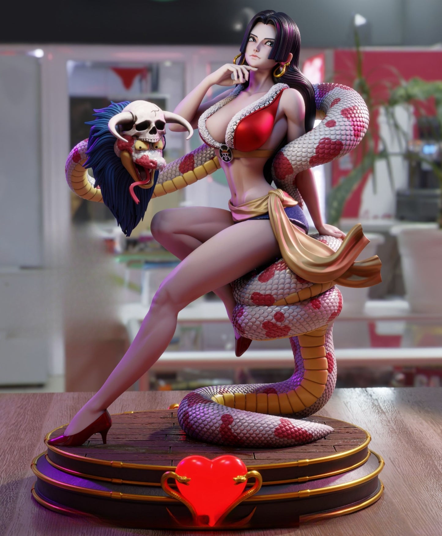 4303 Boa Hancock NSFW - One Piece - STL 3D Print Files