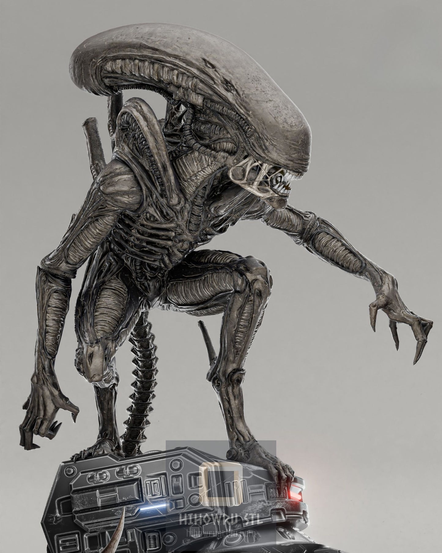 4358 Alien Xenomorph Big Chap - STL 3D Print Files