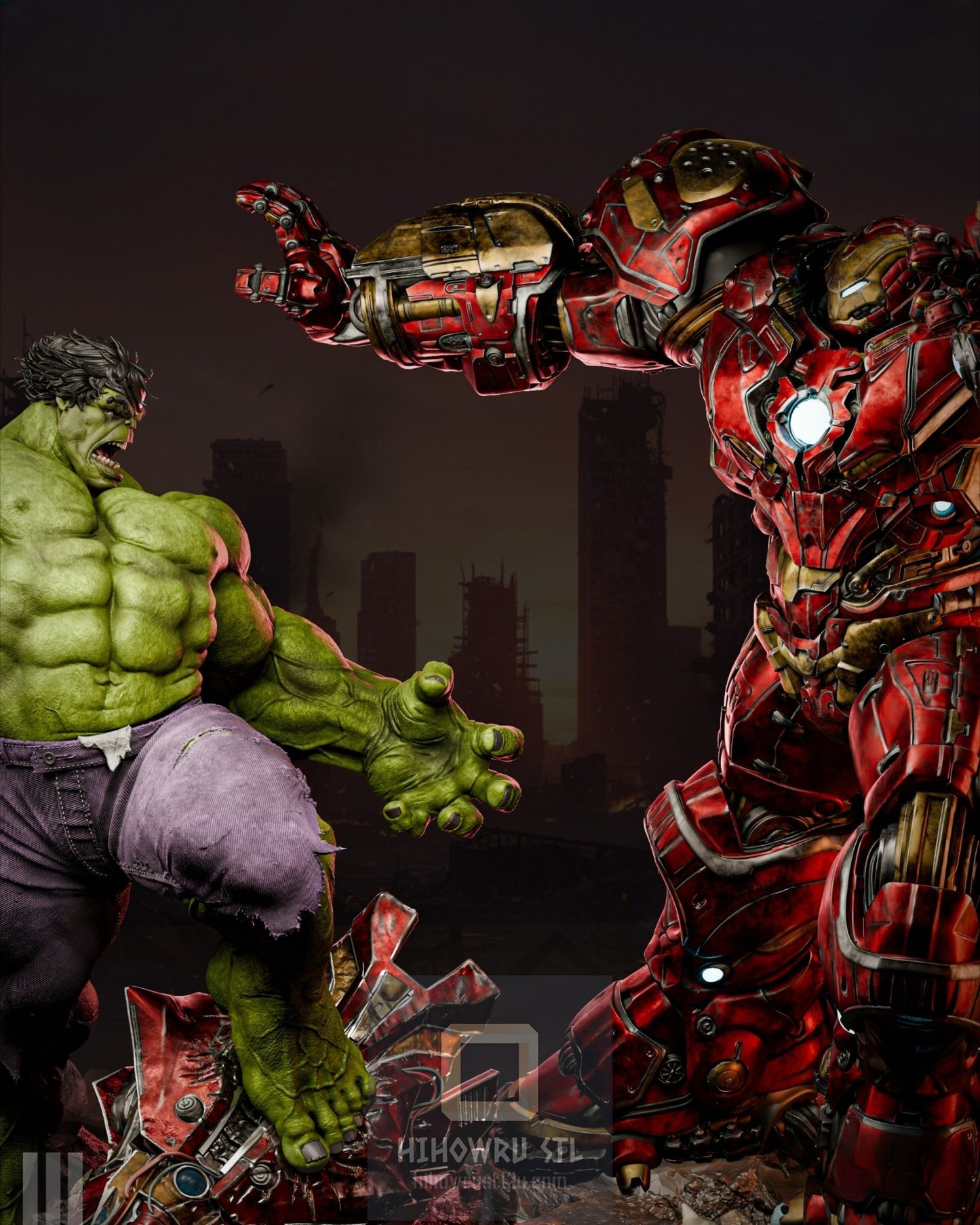 4488 Hulkbuster - Marvel Comics - STL 3D Print Files