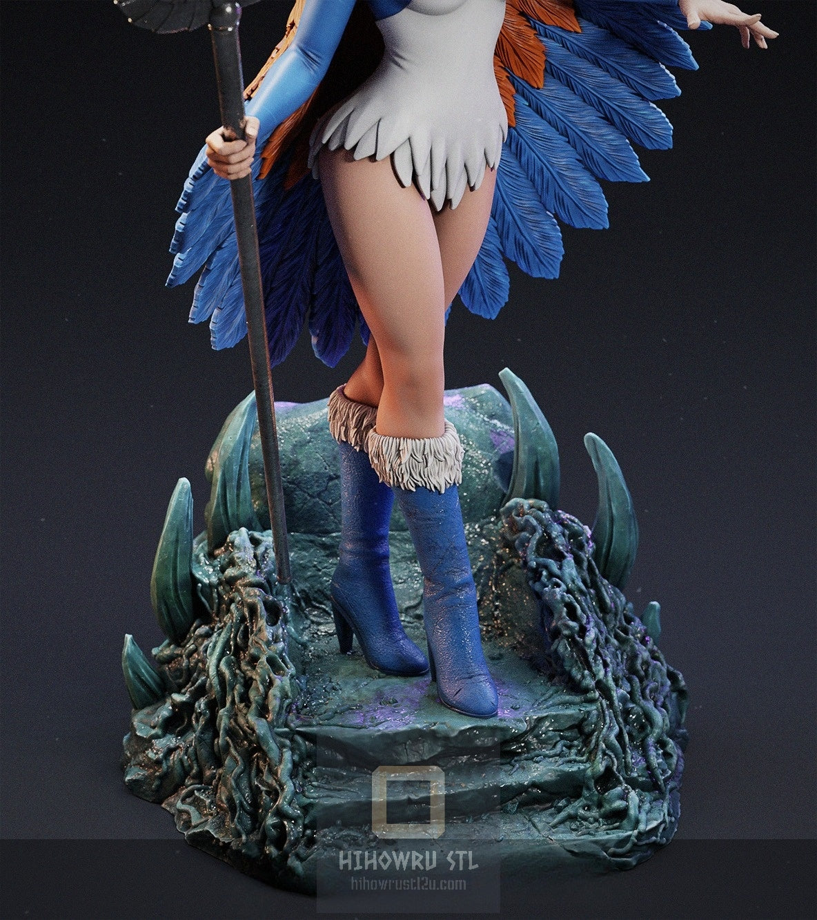 4859 Sorceress of Castle Grayskull - Masters of the Universe - STL 3D Print Files