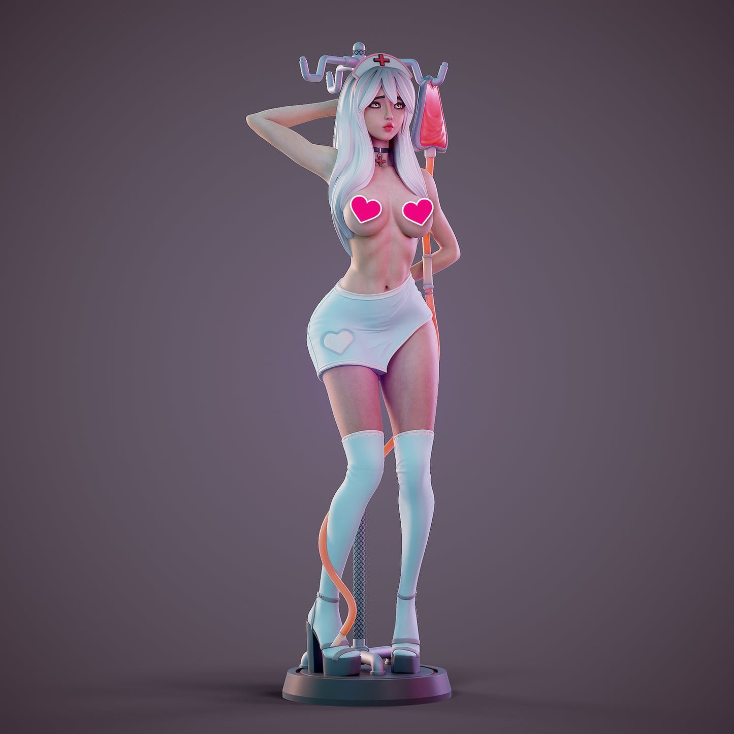 2538 Sweet Nurse NSFW - STL 3D Print Files