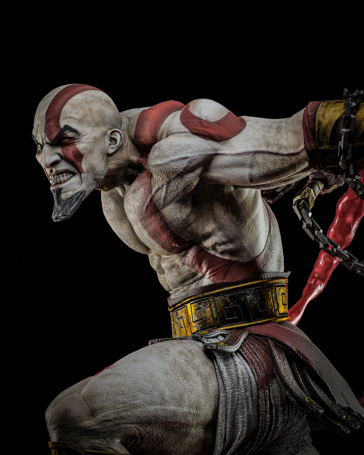 2429 Kratos - God of War - STL 3D Print Files