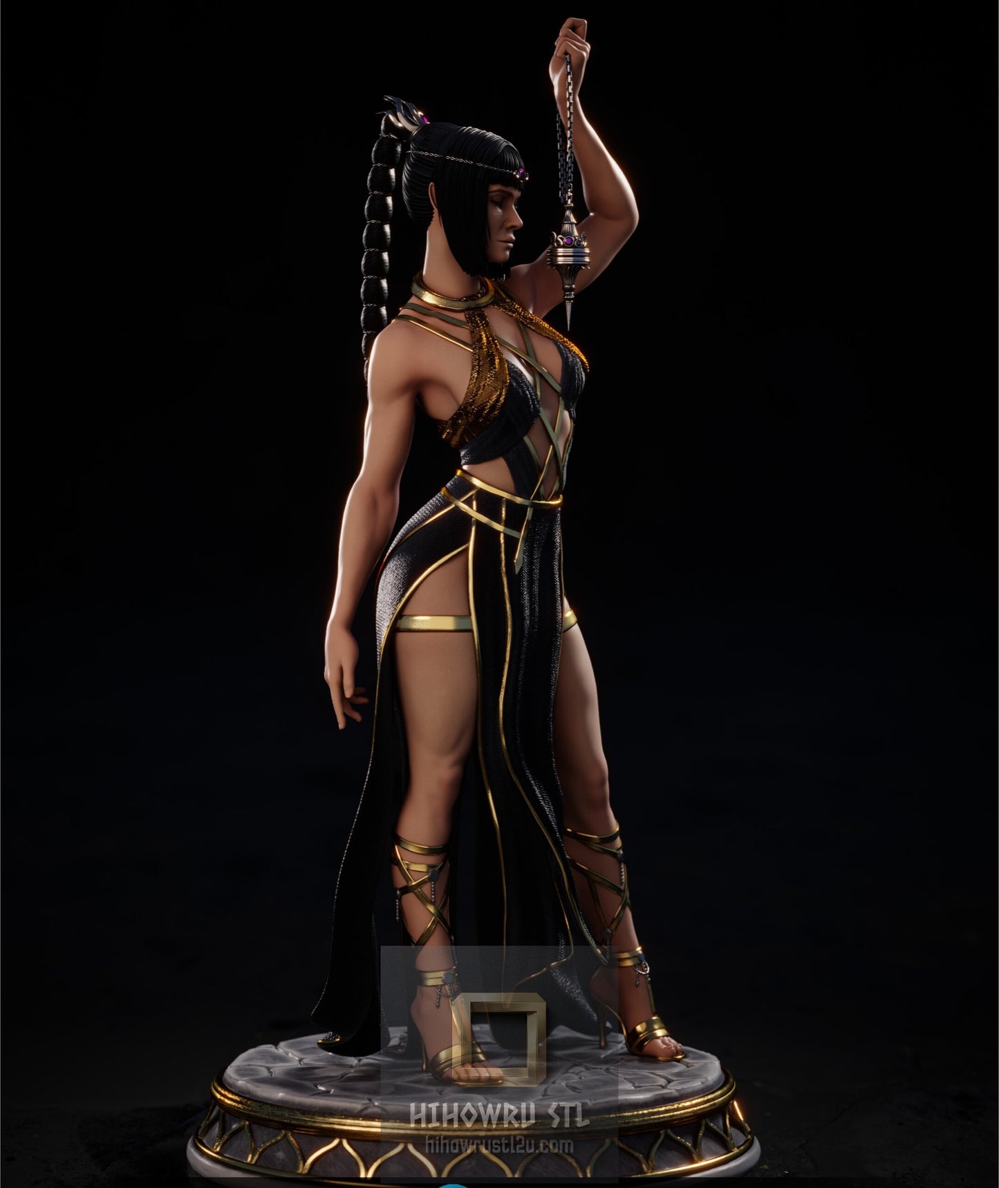 5444 Shadowheart NSFW - Baldurs Gate 3 - STL 3D Print Files