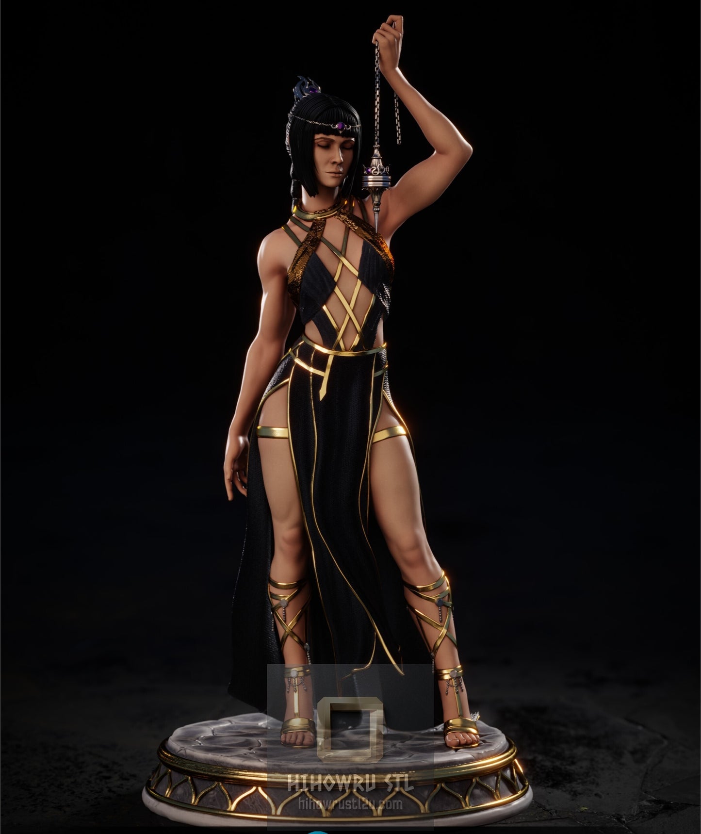 5444 Shadowheart NSFW - Baldurs Gate 3 - STL 3D Print Files