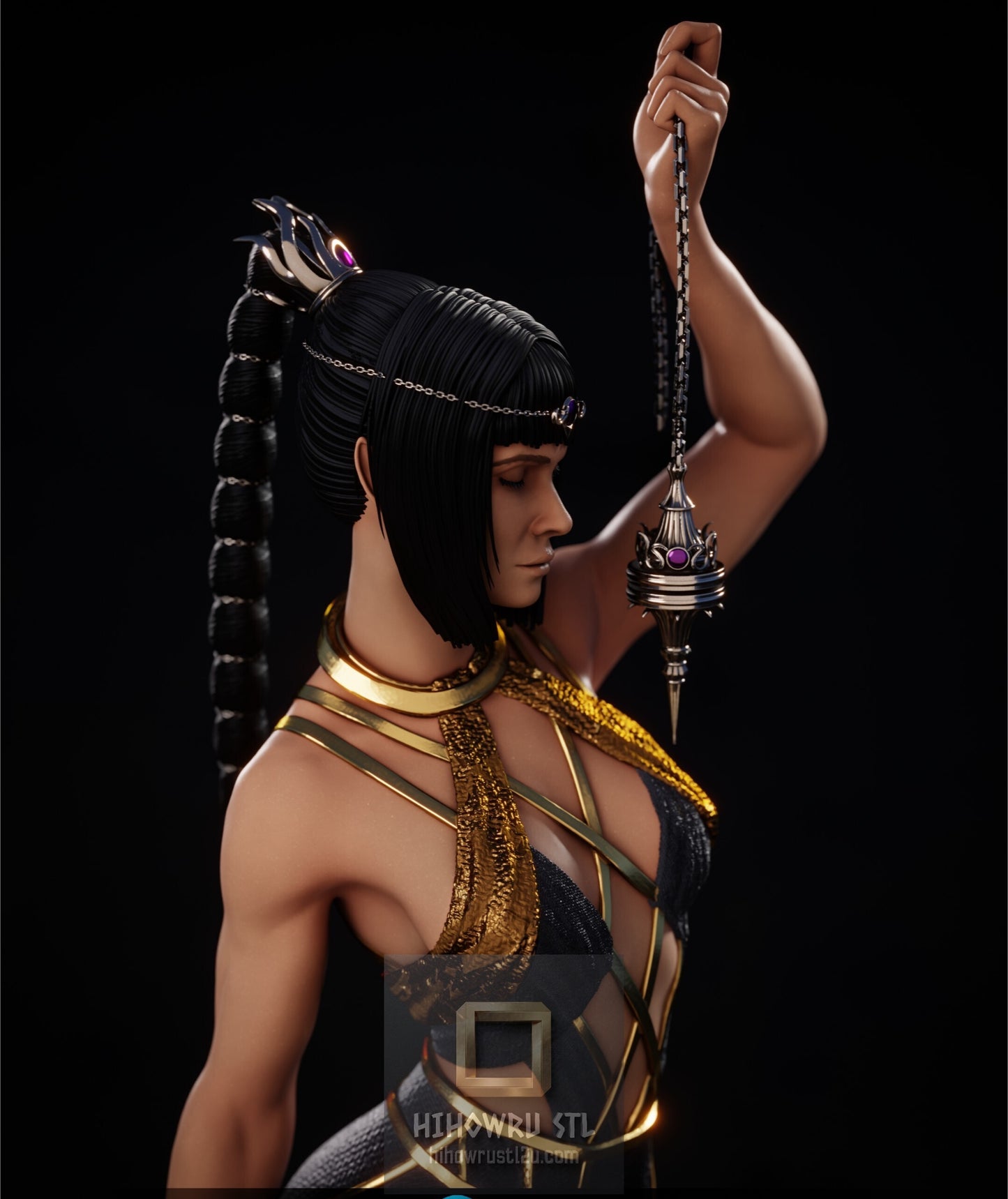 5444 Shadowheart NSFW - Baldurs Gate 3 - STL 3D Print Files