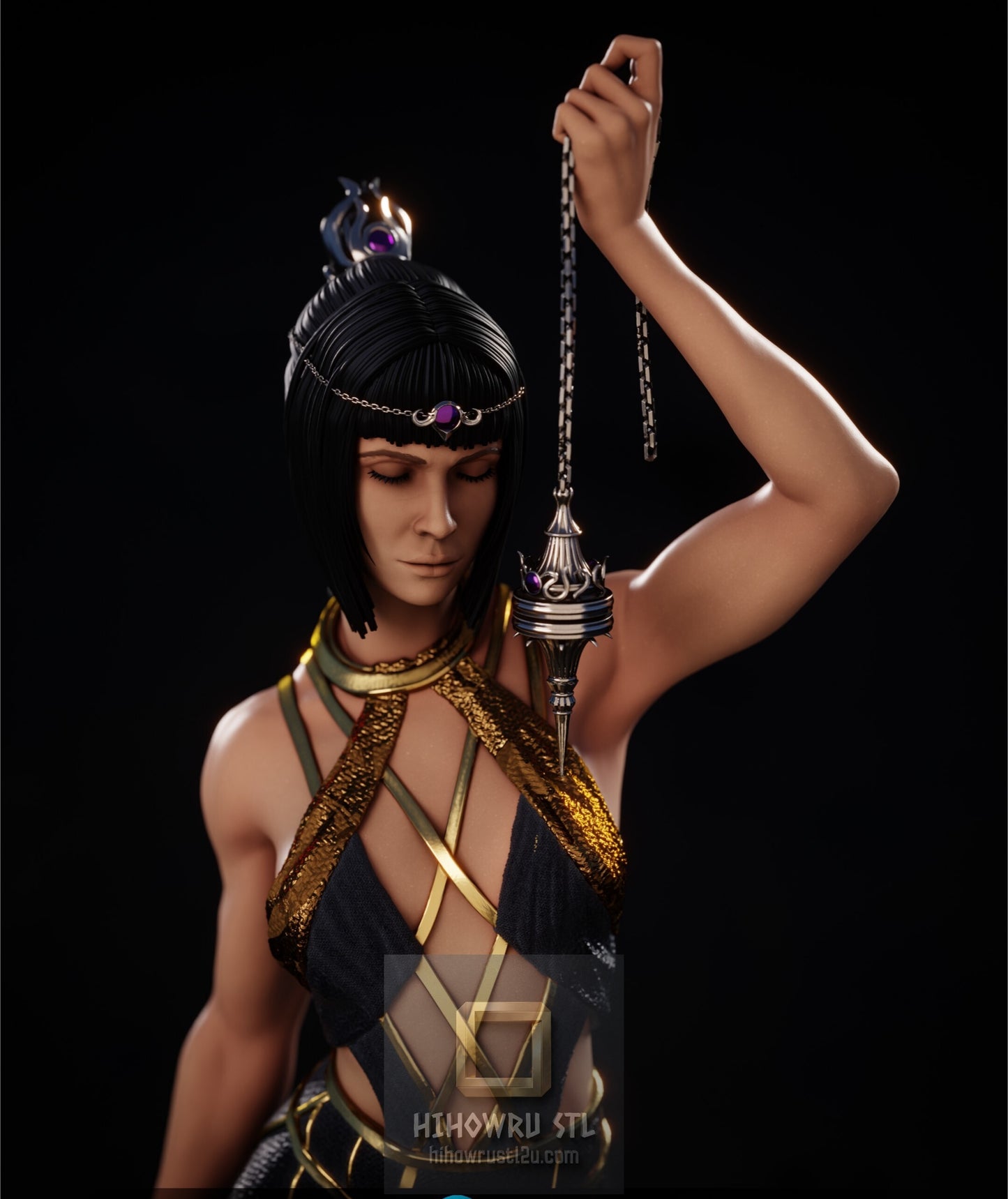 5444 Shadowheart NSFW - Baldurs Gate 3 - STL 3D Print Files