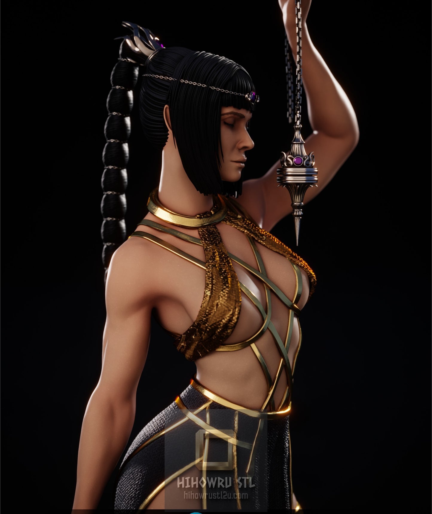 5444 Shadowheart NSFW - Baldurs Gate 3 - STL 3D Print Files