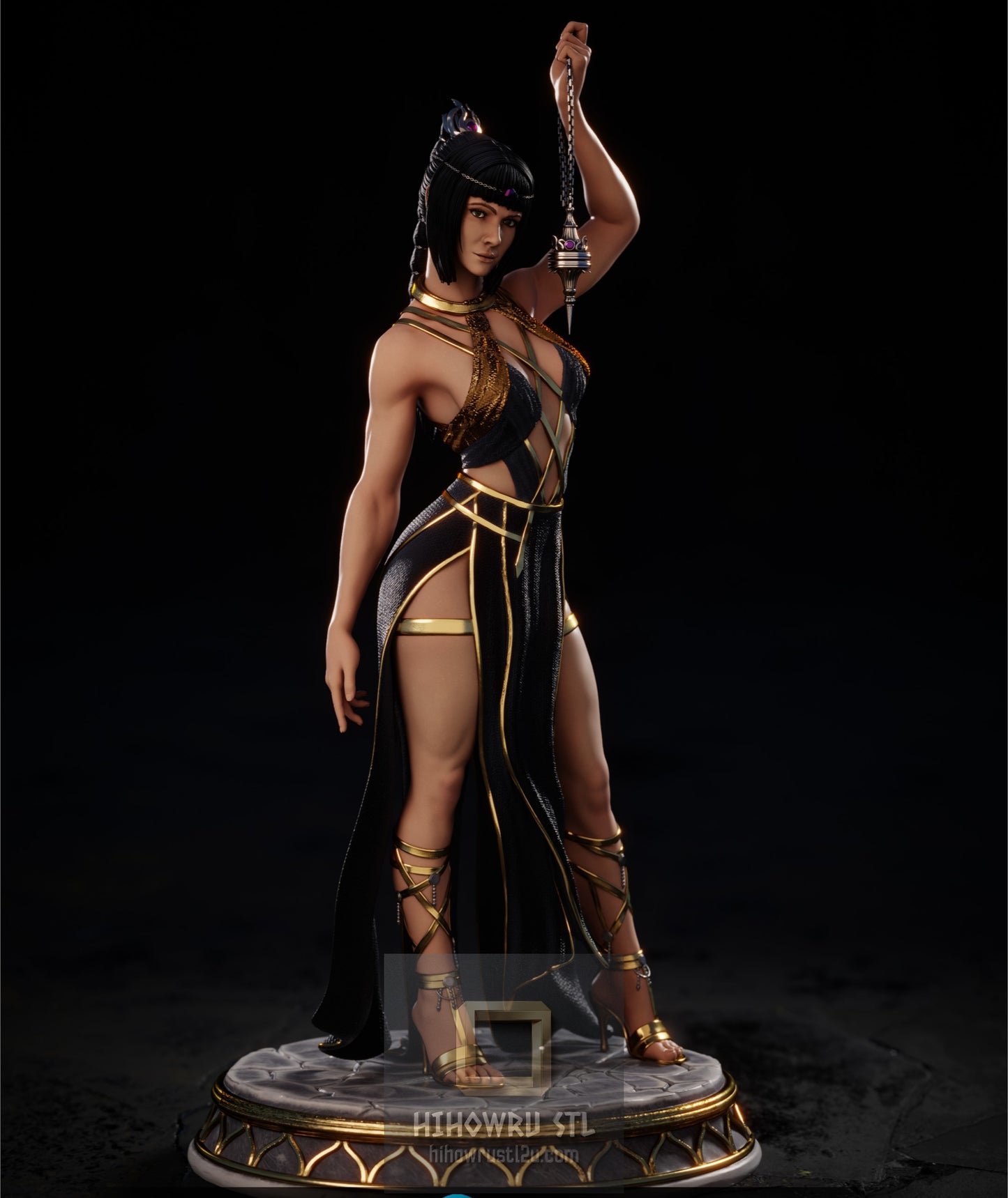 5444 Shadowheart NSFW - Baldurs Gate 3 - STL 3D Print Files