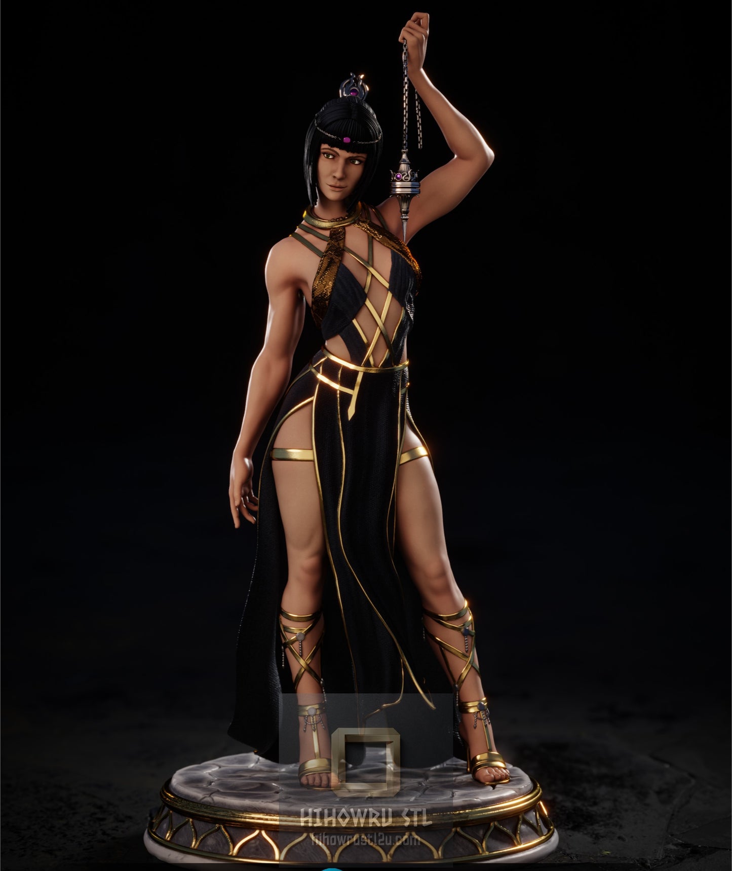 5444 Shadowheart NSFW - Baldurs Gate 3 - STL 3D Print Files