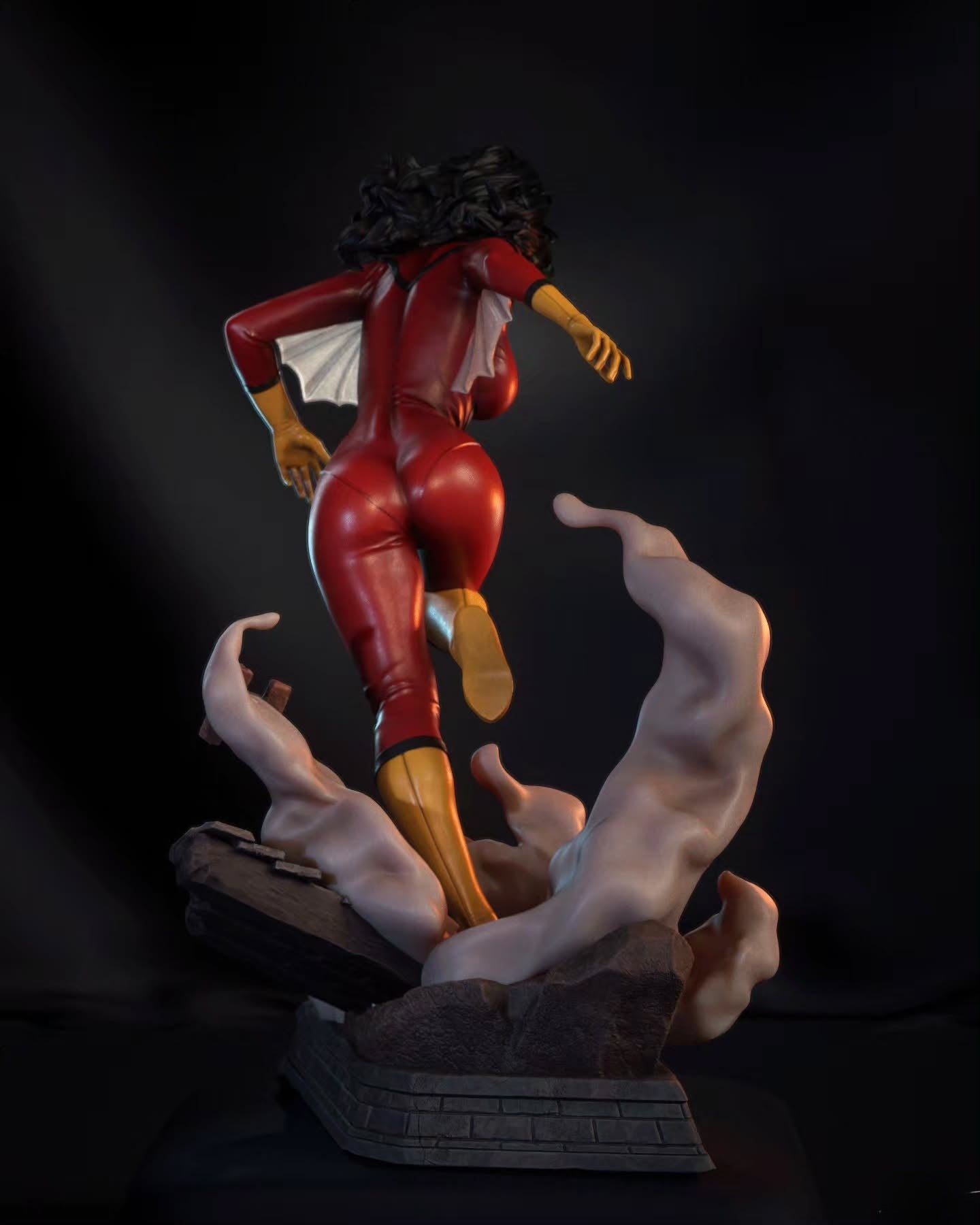 5435 Spider-Woman NSFW - Jessica Drew - STL 3D Print Files