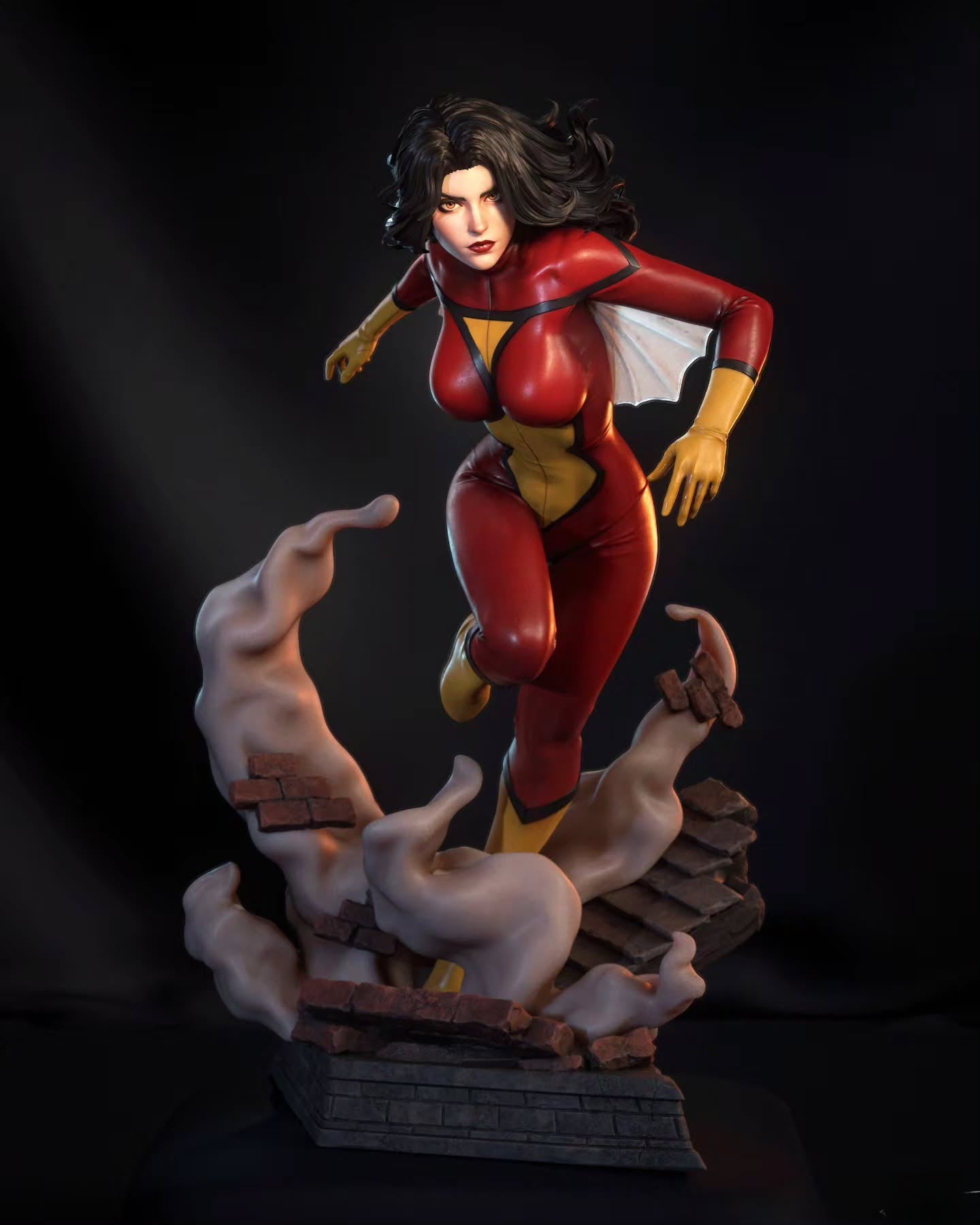 5435 Spider-Woman NSFW - Jessica Drew - STL 3D Print Files
