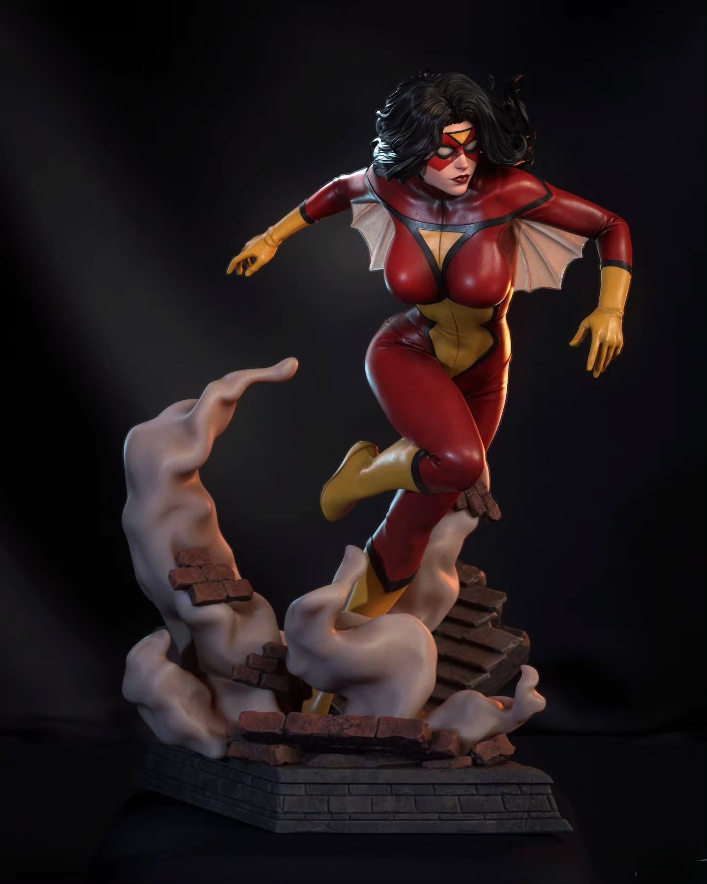 5435 Spider-Woman NSFW - Jessica Drew - STL 3D Print Files