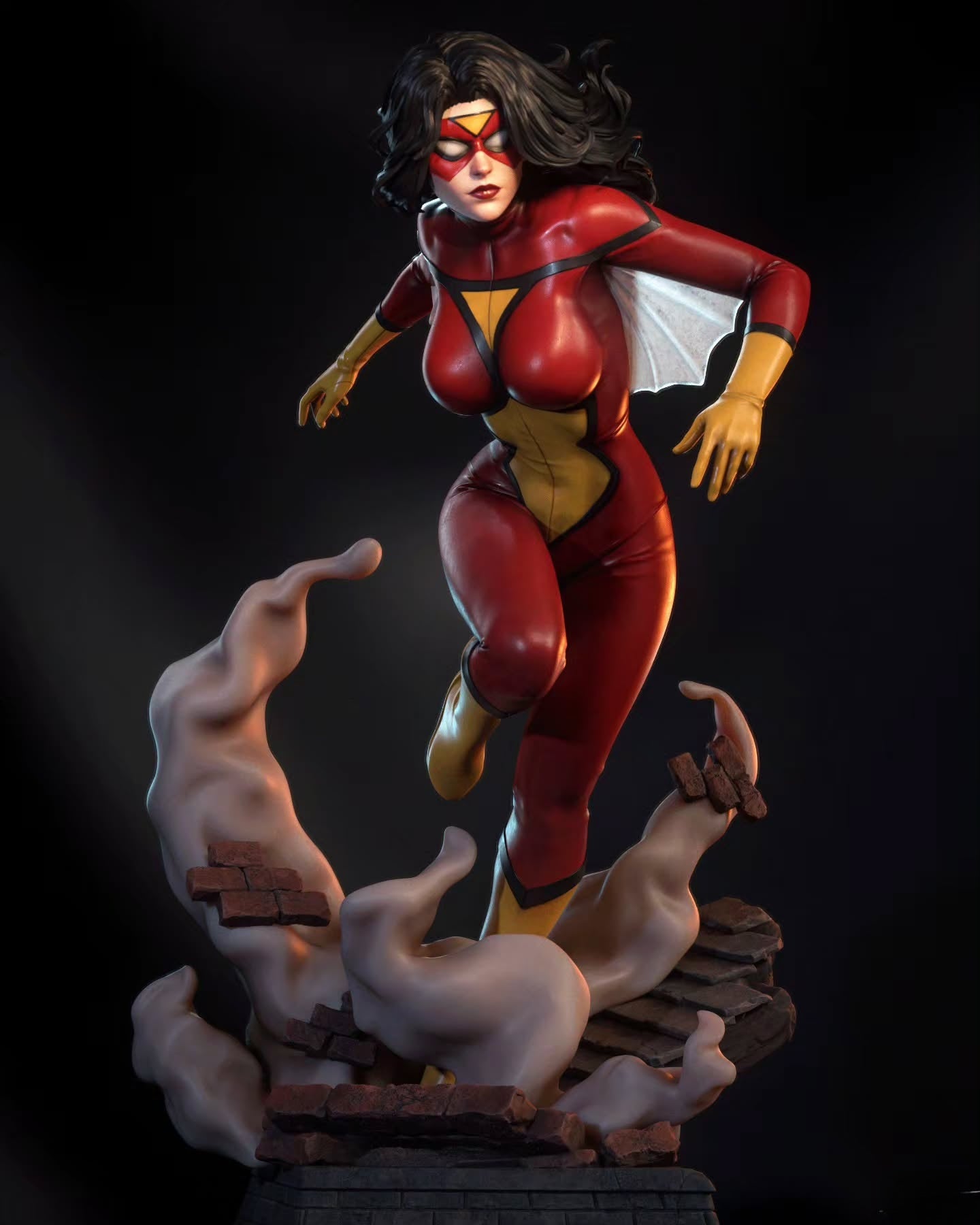 5435 Spider-Woman NSFW - Jessica Drew - STL 3D Print Files