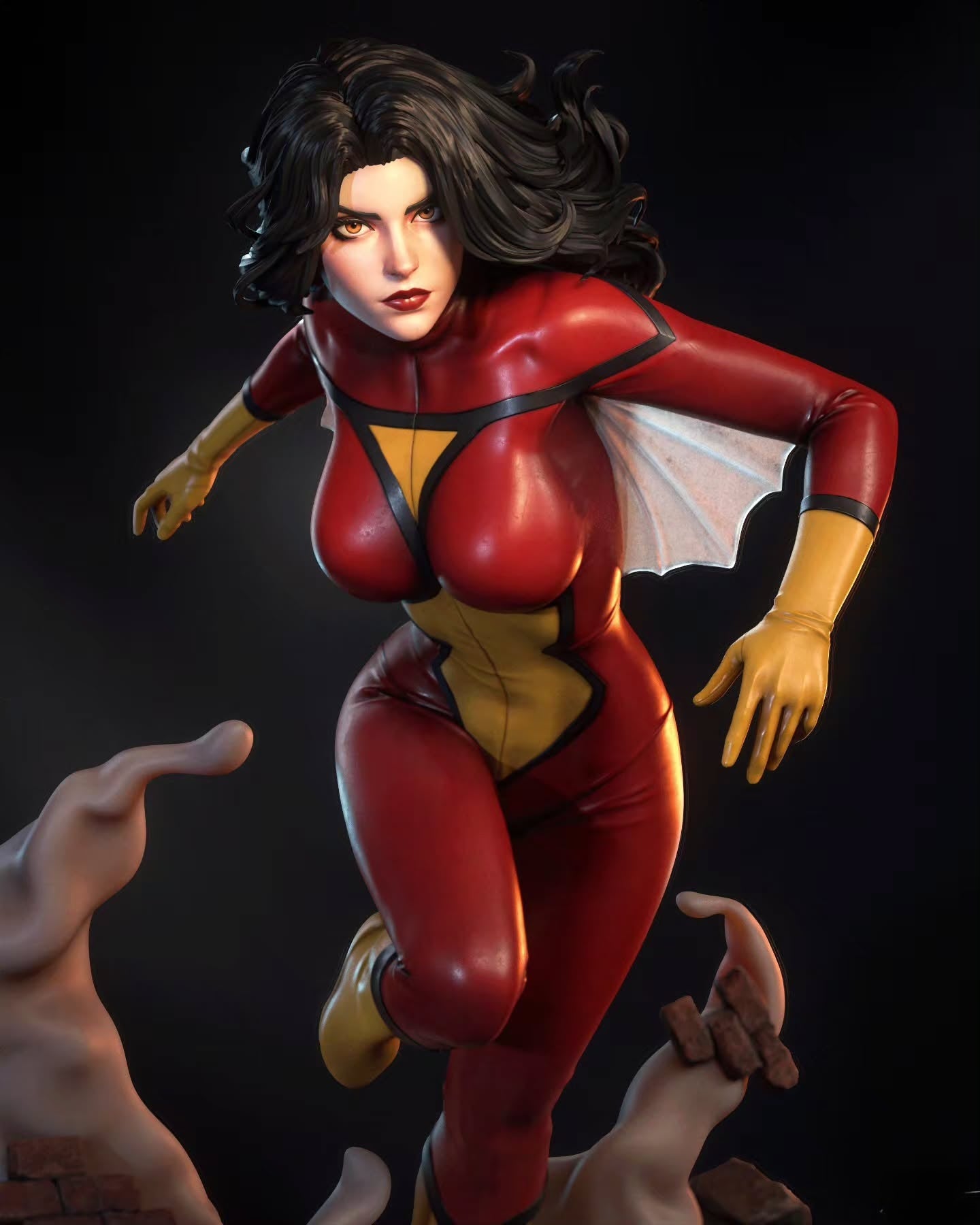 5435 Spider-Woman NSFW - Jessica Drew - STL 3D Print Files