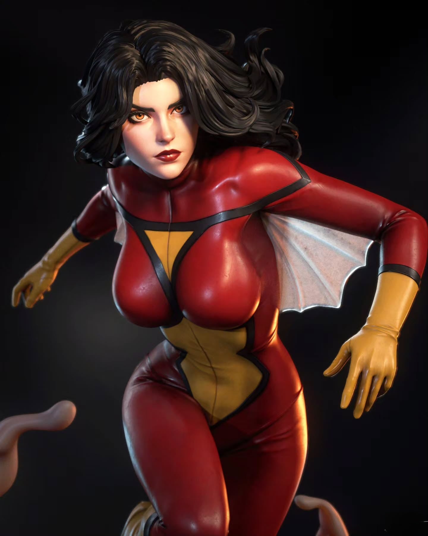 5435 Spider-Woman NSFW - Jessica Drew - STL 3D Print Files