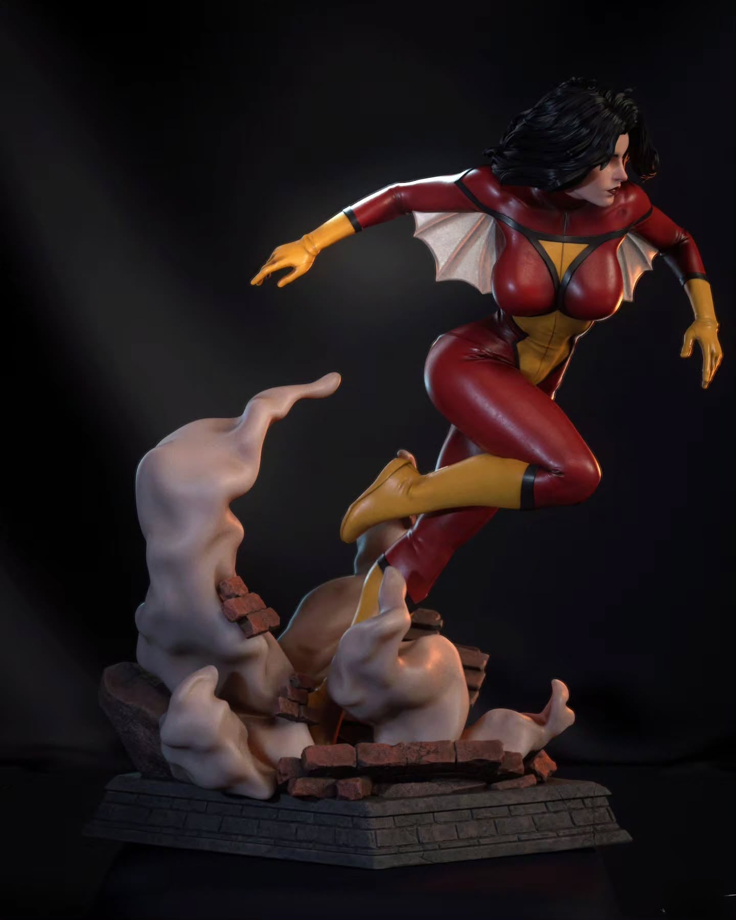 5435 Spider-Woman NSFW - Jessica Drew - STL 3D Print Files