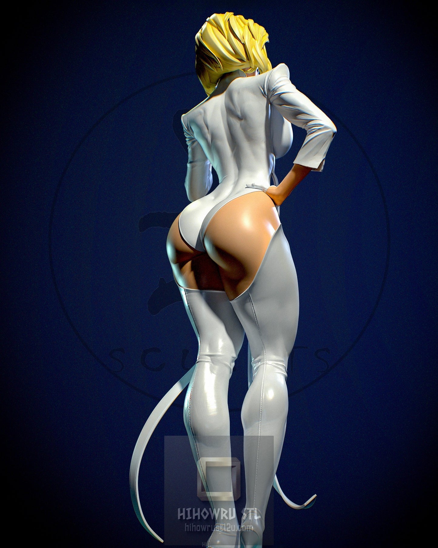 4994 Emma Frost NSFW - X-men - STL 3D Print Files