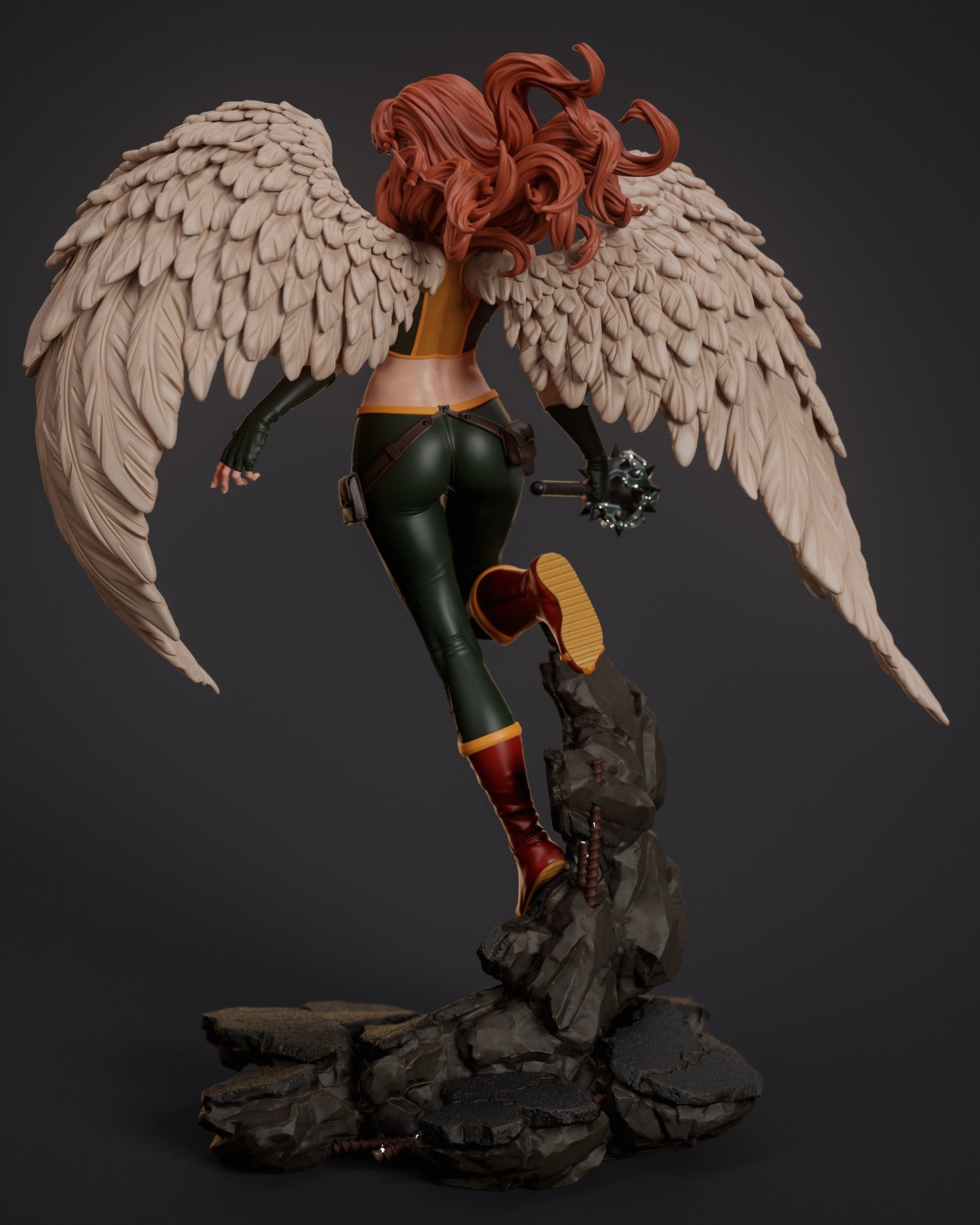 3323 Hawkgirl - DC Comics - STL 3D Print Files