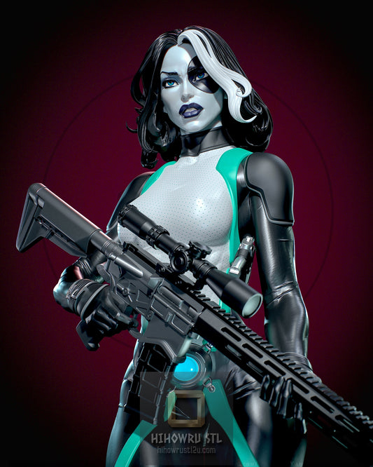 5421 Domino NSFW - Marvel Comics - STL 3D Print Files