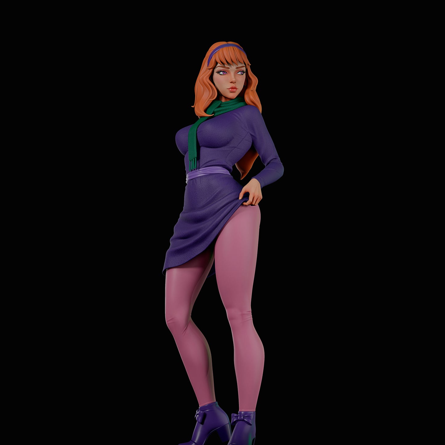 4189 Daphne Blake NSFW - Scooby-Doo - STL 3D Print Files