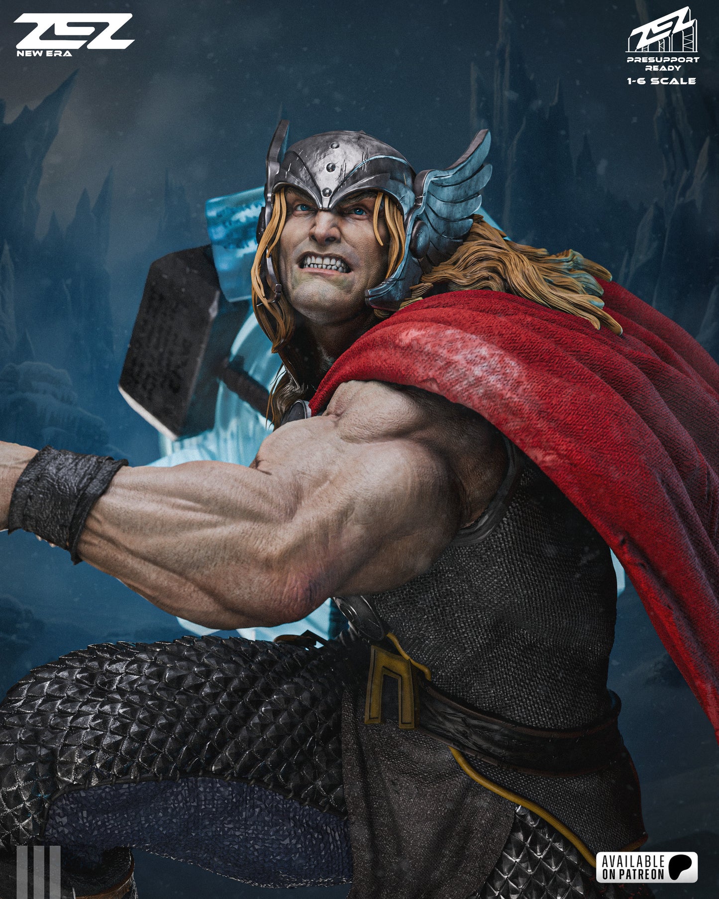 4974 Thor - Marvel Comics - STL 3D Print Files