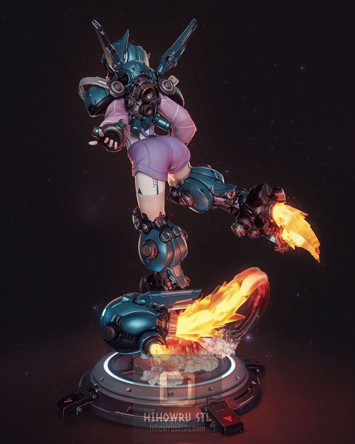 5167 Nillai Mechagirl - STL 3D Print Files