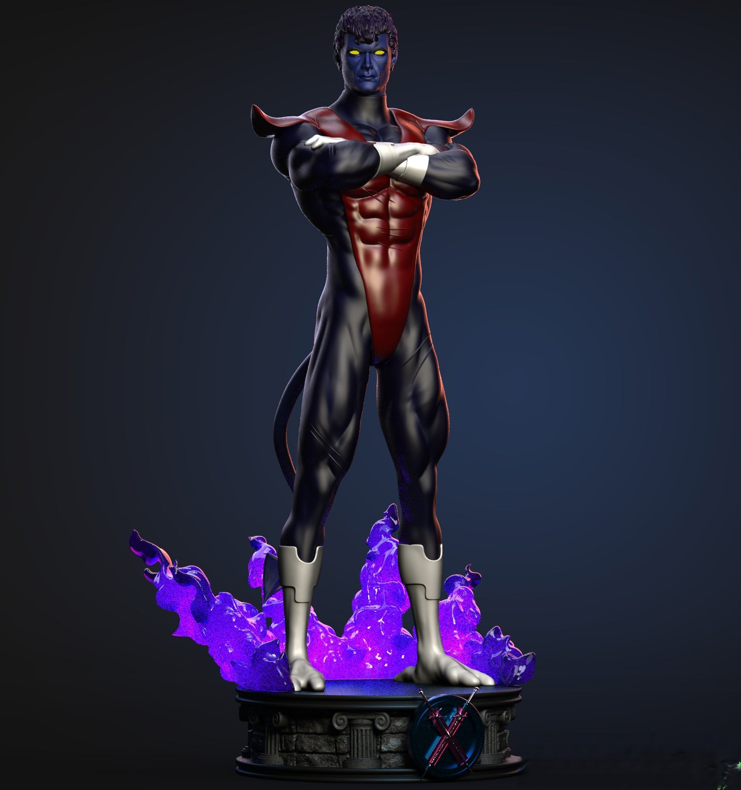 1754 Nightcrawler - X-men - STL 3D Print Files