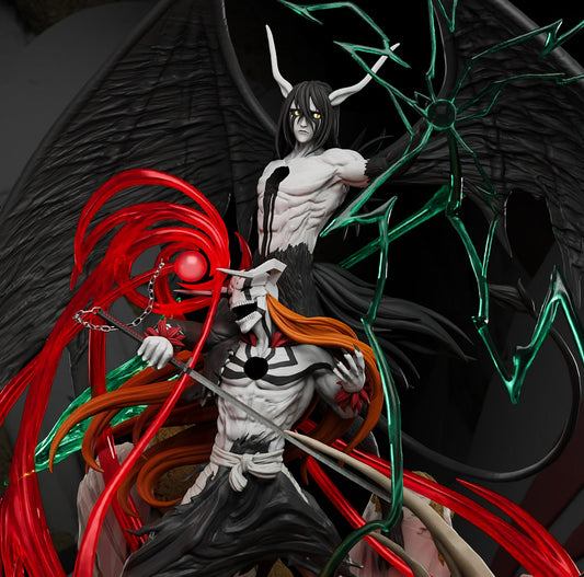 2060 Ichigo Vasto Lorde vs Ulquiorra - Bleach - STL 3D Print Files