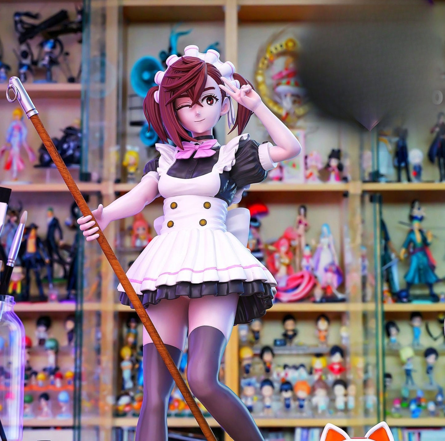 4019 Momo Ayase Maid - Dandadan - STL 3D Print Files