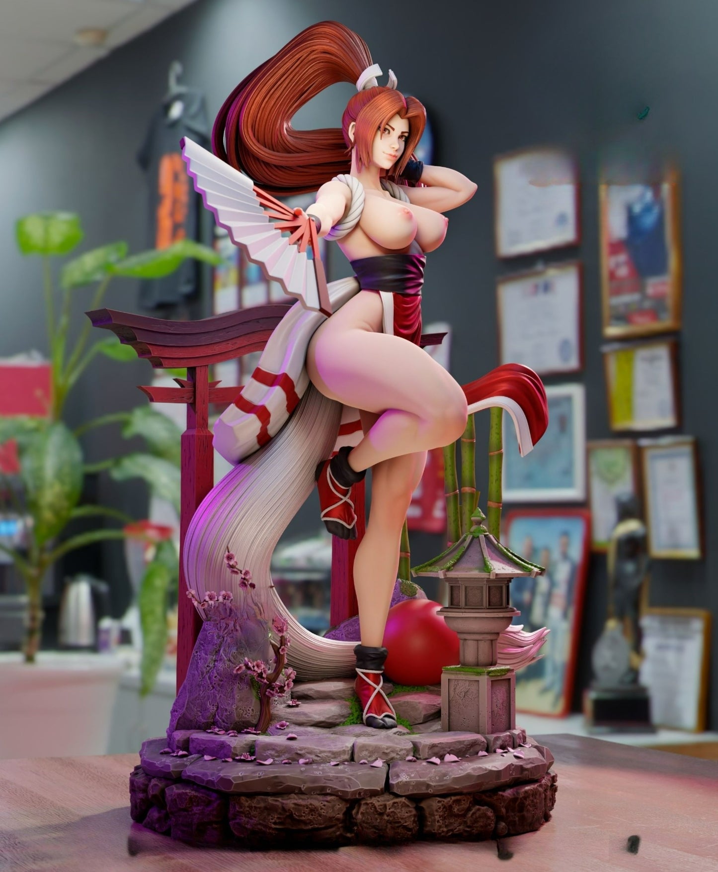 2966 Mai Shiranui NSFW - King of Fighters - STL 3D Print Files