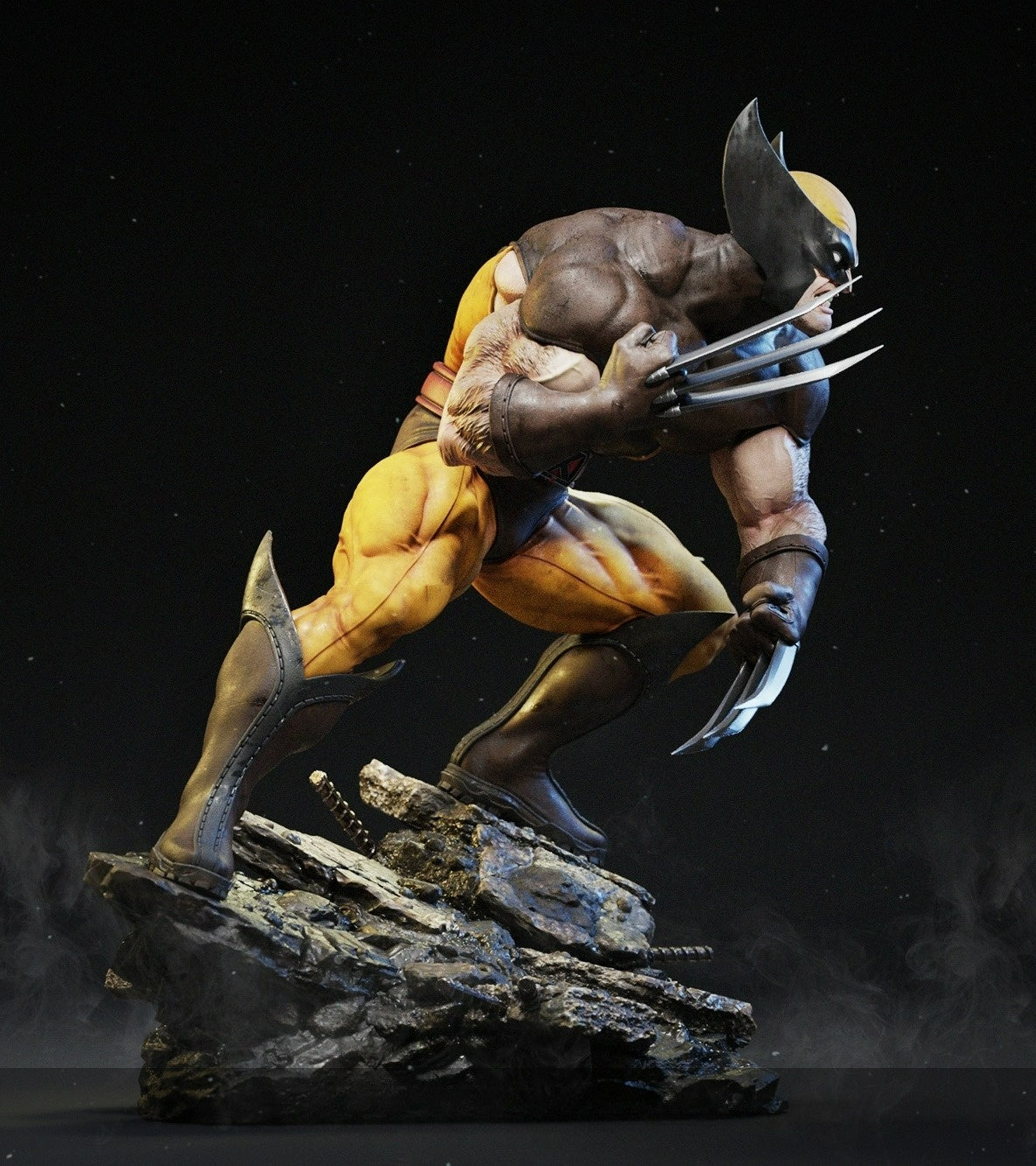 3279 WOLVERINE - X-MEN - STL 3D Print Files