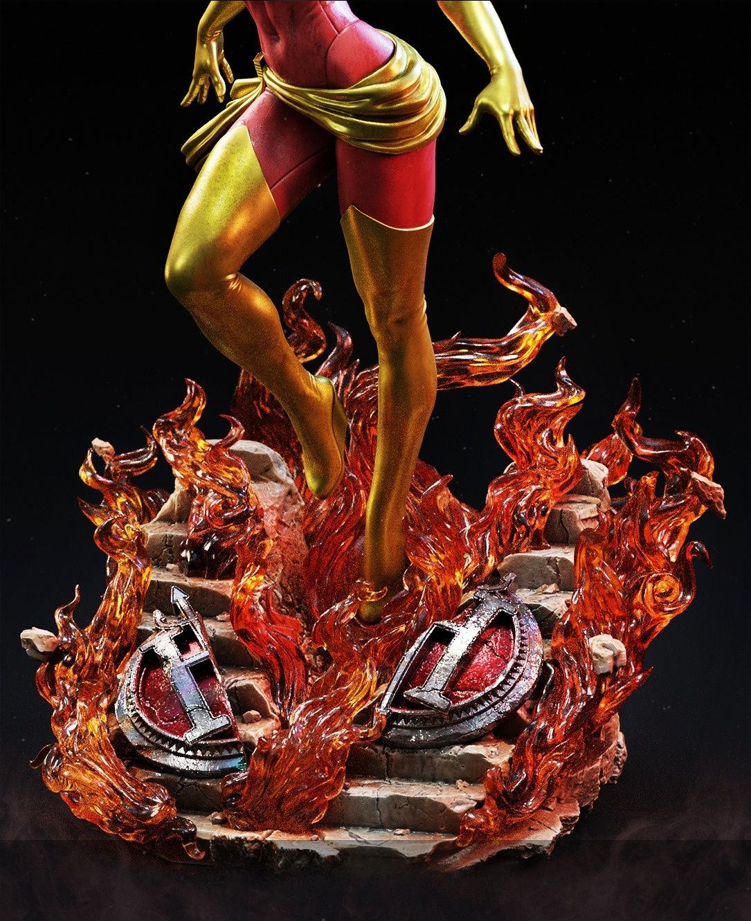 4228 Dark Phoenix - X-MEN - STL 3D Print Files