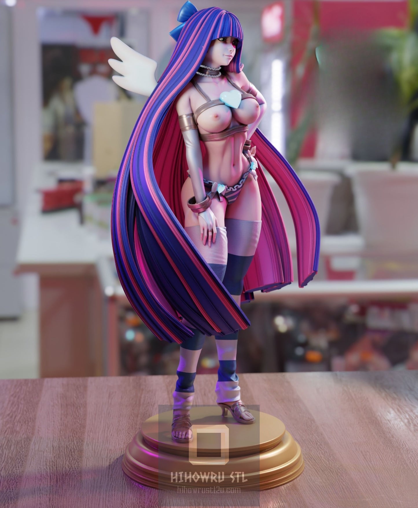 4402 Stocking NSFW - Panty & Stocking with Garterbelt - STL 3D Print Files