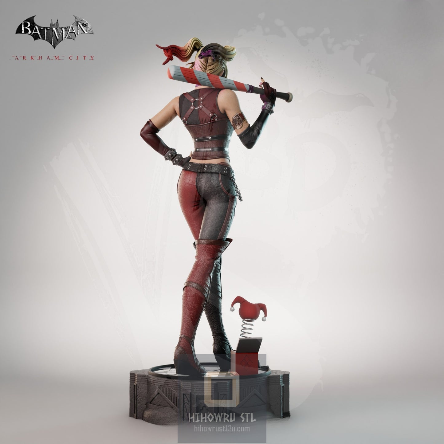 4673 Harley Quinn - Arkham Knight - STL 3D Print Files