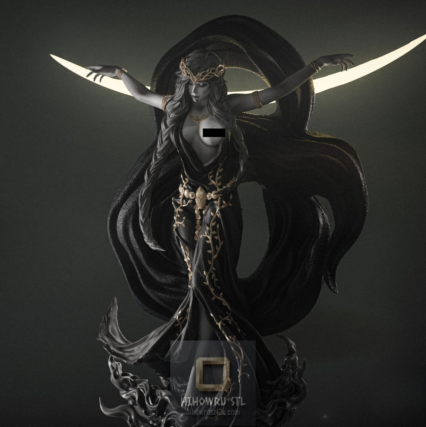 5251 Queen Marika - Elden Ring - STL 3D Print Files