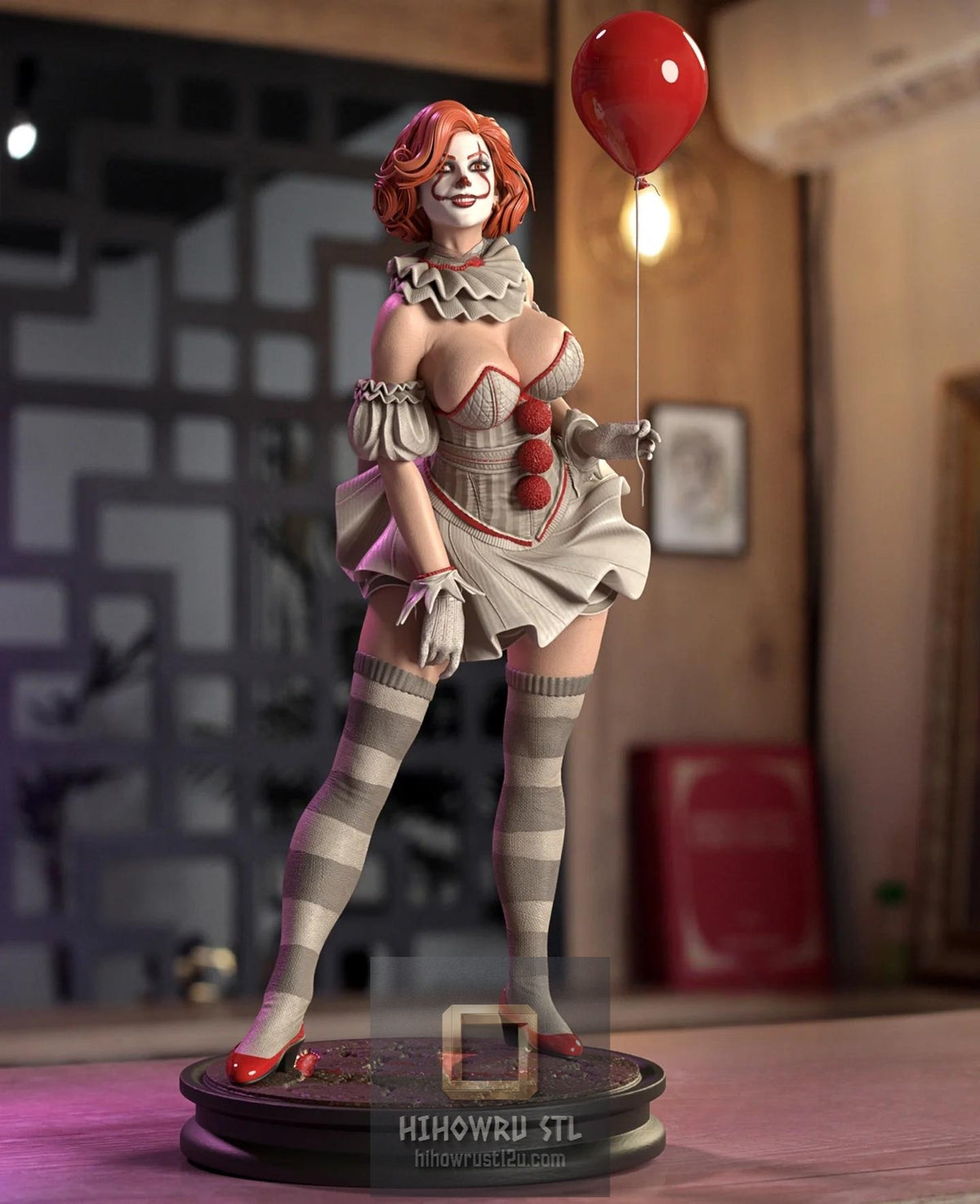 5635 Pennywise NSFW - IT - STL 3D Print Files