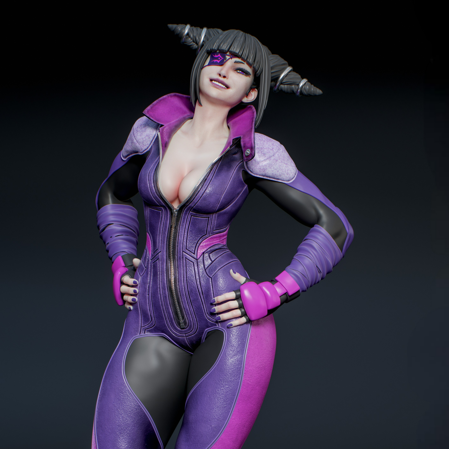 2454 Juri Han - Street Fighter - STL 3D Print Files