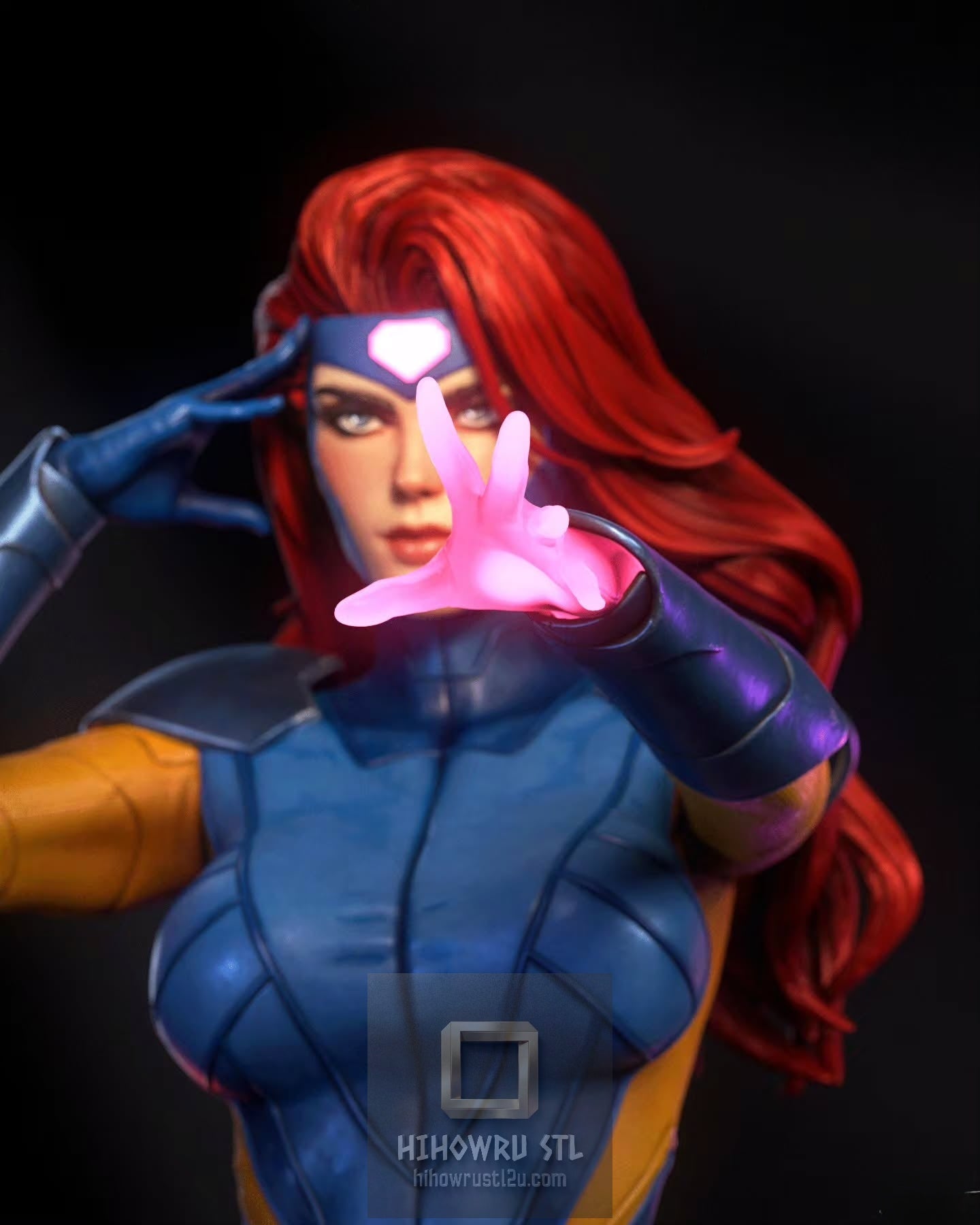 5432 Jean Grey NSFW - X-men - STL 3D Print Files
