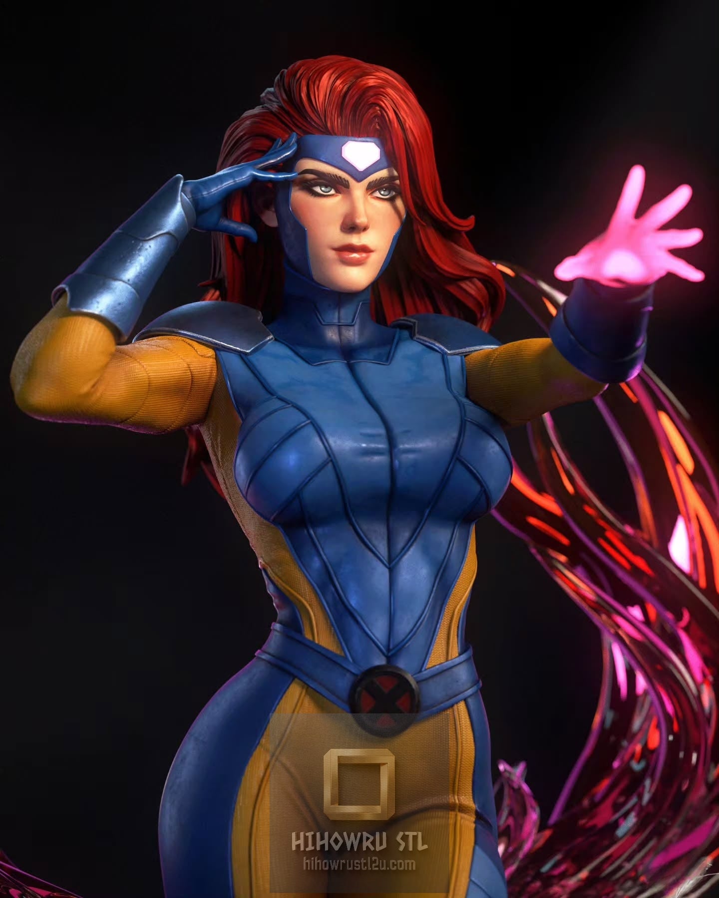 5432 Jean Grey NSFW - X-men - STL 3D Print Files