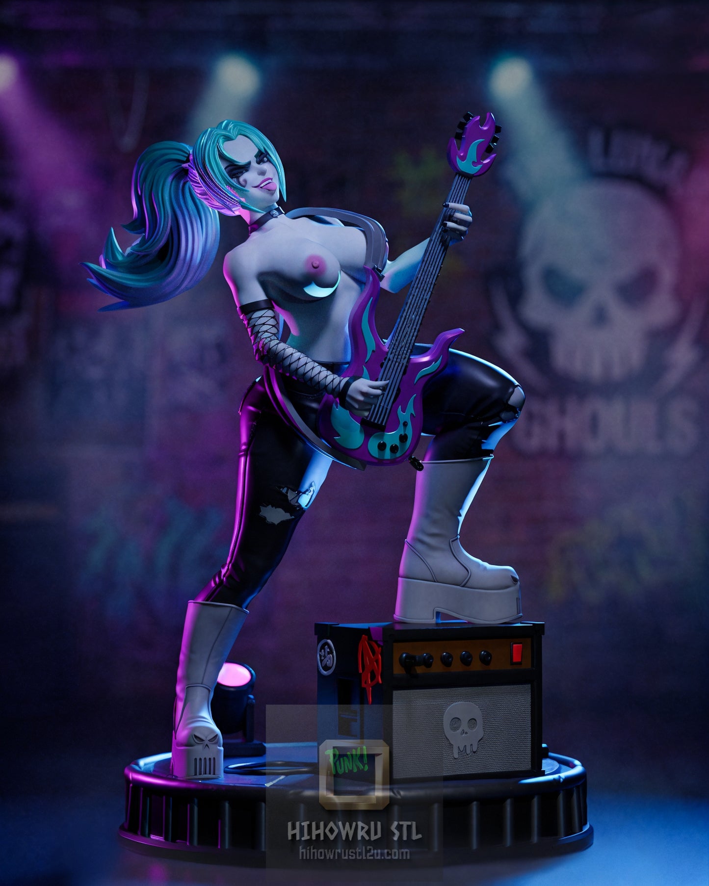 5385 Ember McLain NSFW - Danny Phantom - STL 3D Print Files