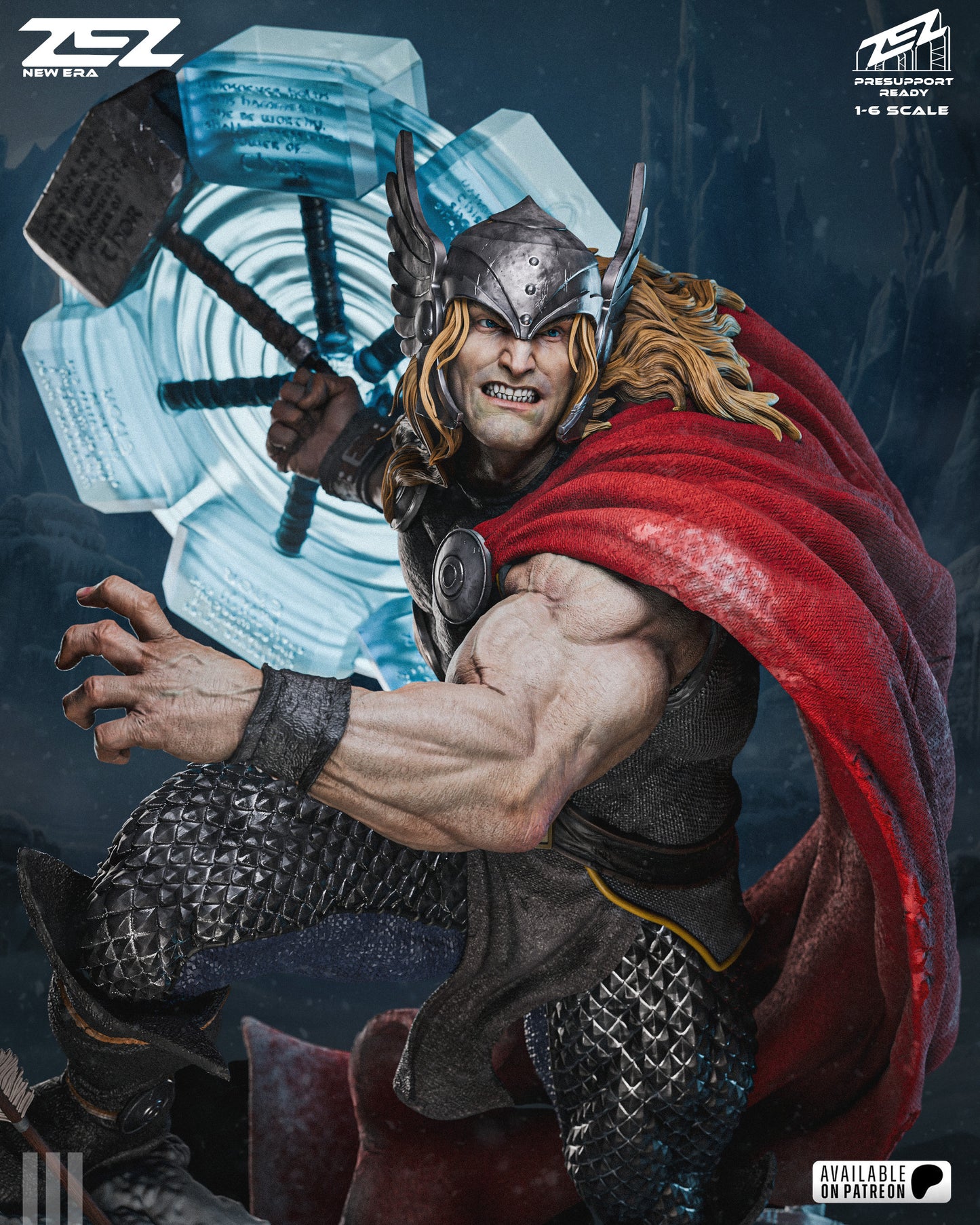 4974 Thor - Marvel Comics - STL 3D Print Files