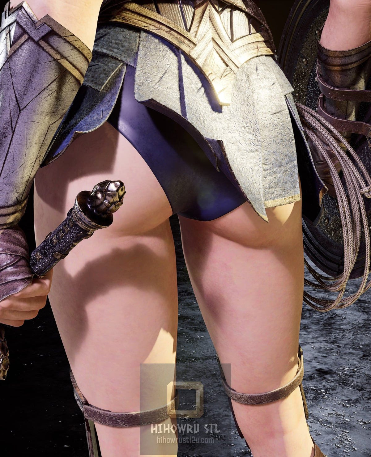 5534 Wonder Woman - DC COMICS - STL 3D Print Files