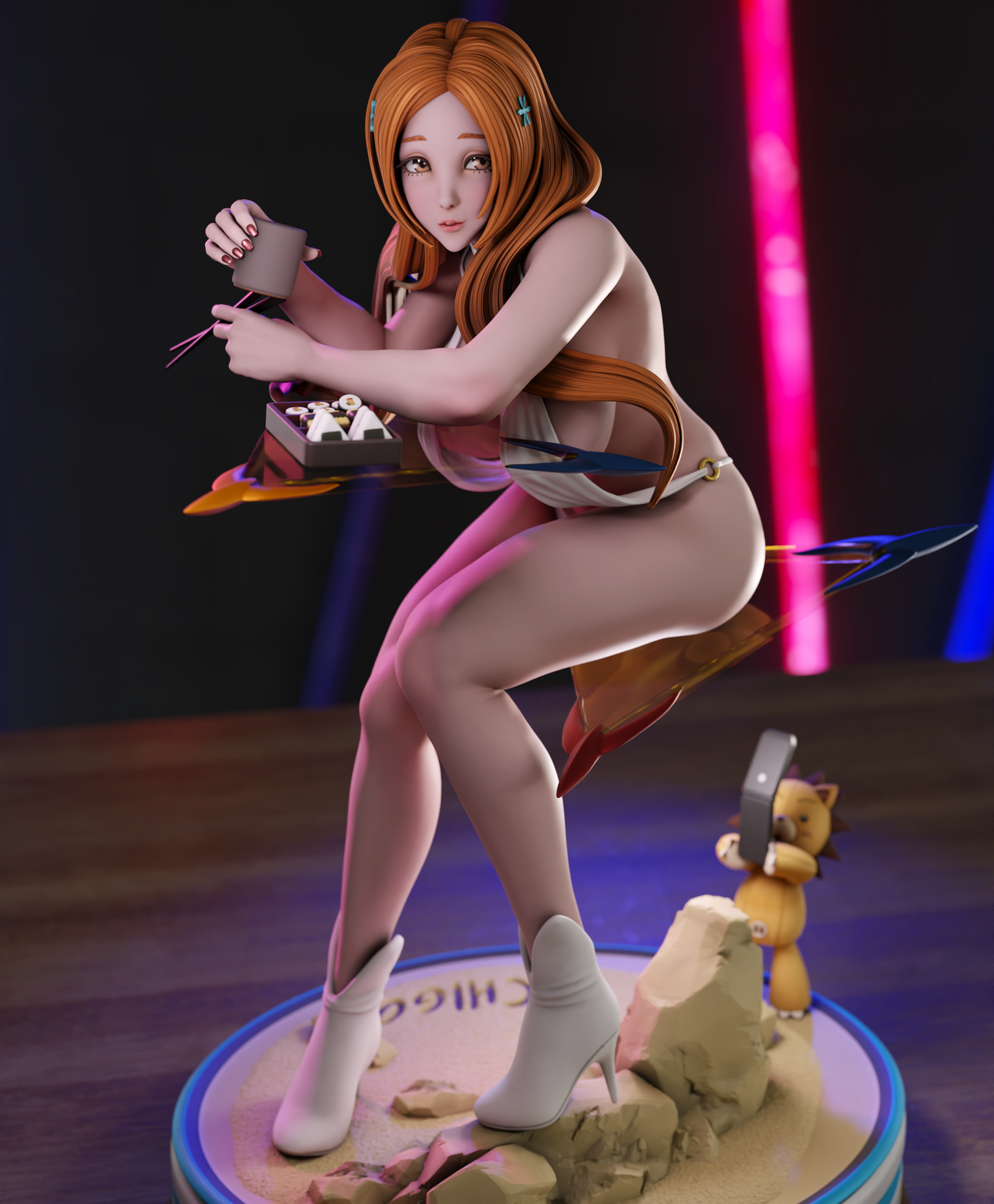 2605 Orihime Inoue NSFW - Bleach - STL 3D Print Files