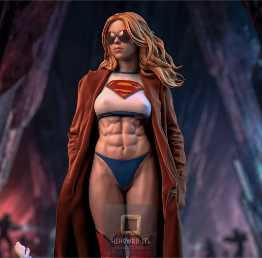 5300 Supergirl NSFW - Kara Zor-El - DC Comics - STL 3D Print Files