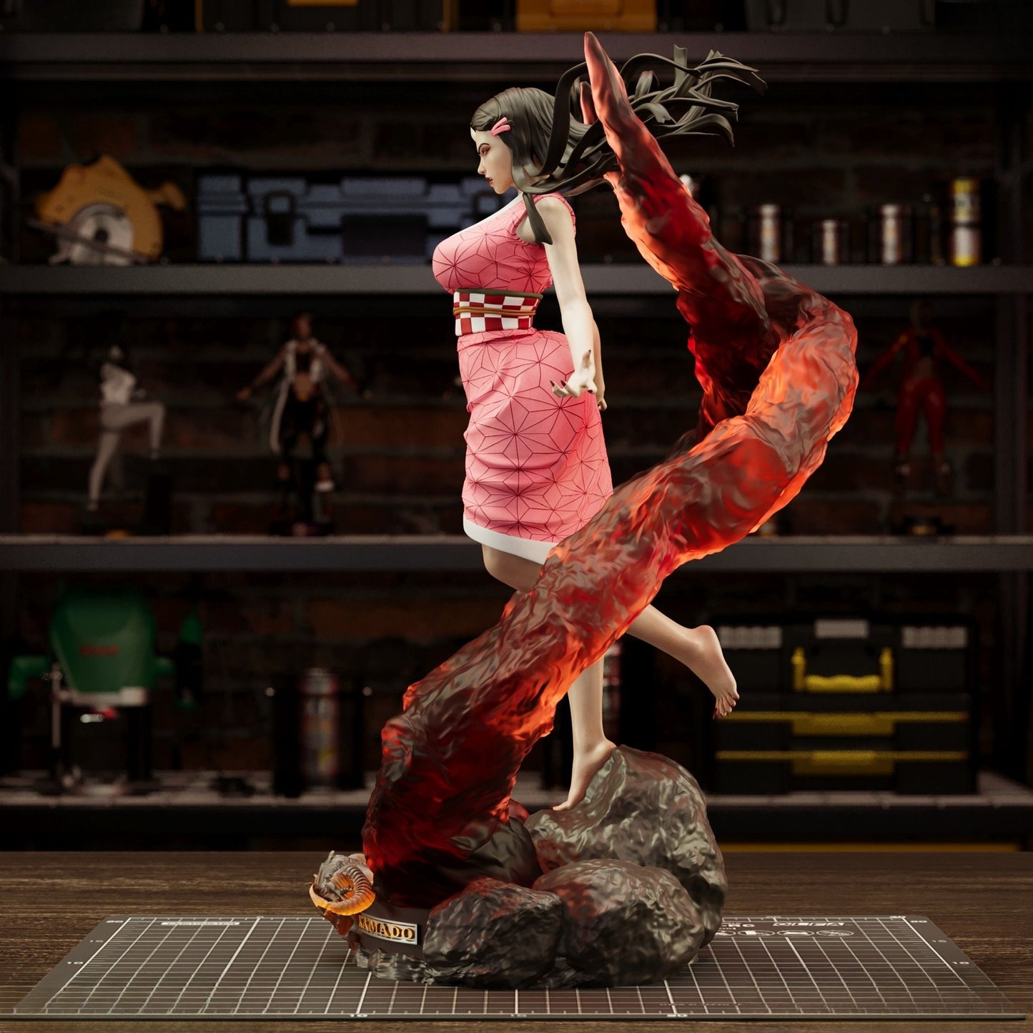 3911 Nezuko Kamado NSFW - Kimetsu no Yaiba - STL 3D Print Files