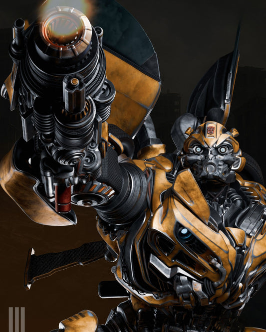 4032 Bumblebee - Transformers - STL 3D Print Files
